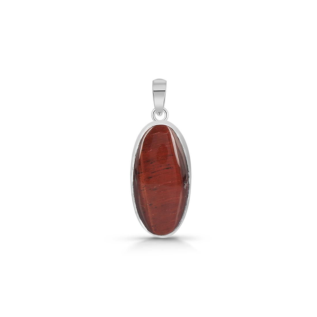 Premium Red Tiger Eye Statement Pendant - RTE-P-25