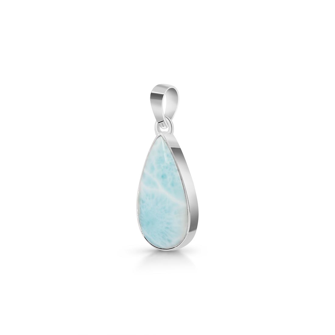 Premium Larimar Pendant - Ultimate Healing Jewelry (LAR-P-31)