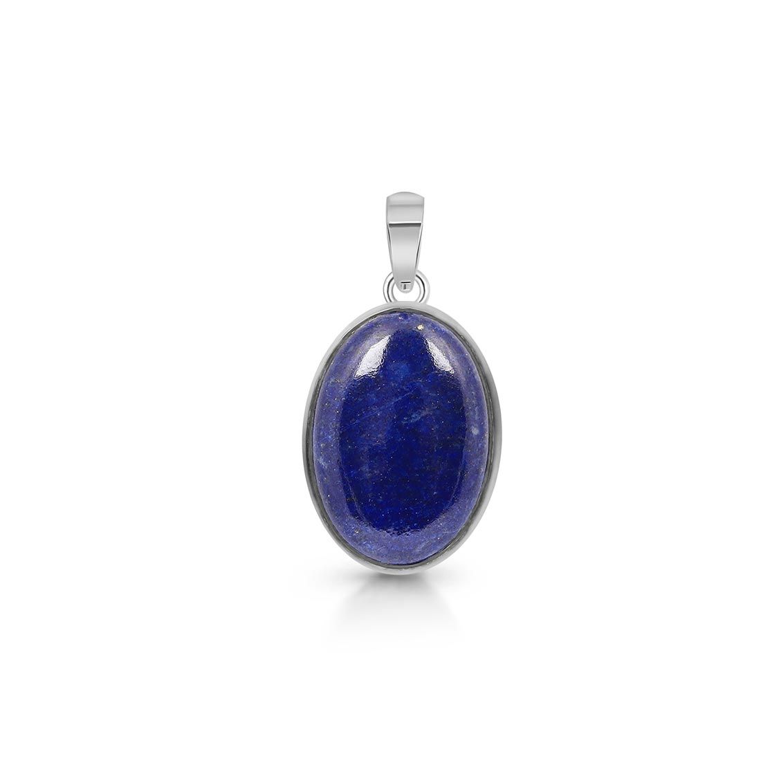 Premium Lapis Statement Pendant - Elegant Blue Jewelry