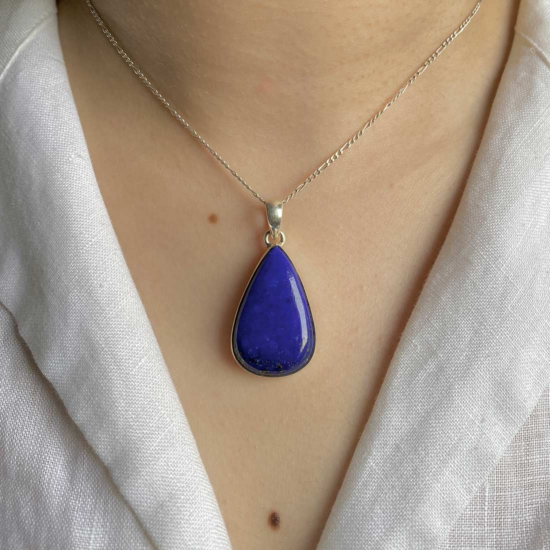 Premium Lapis Statement Pendant - LLP-P-45