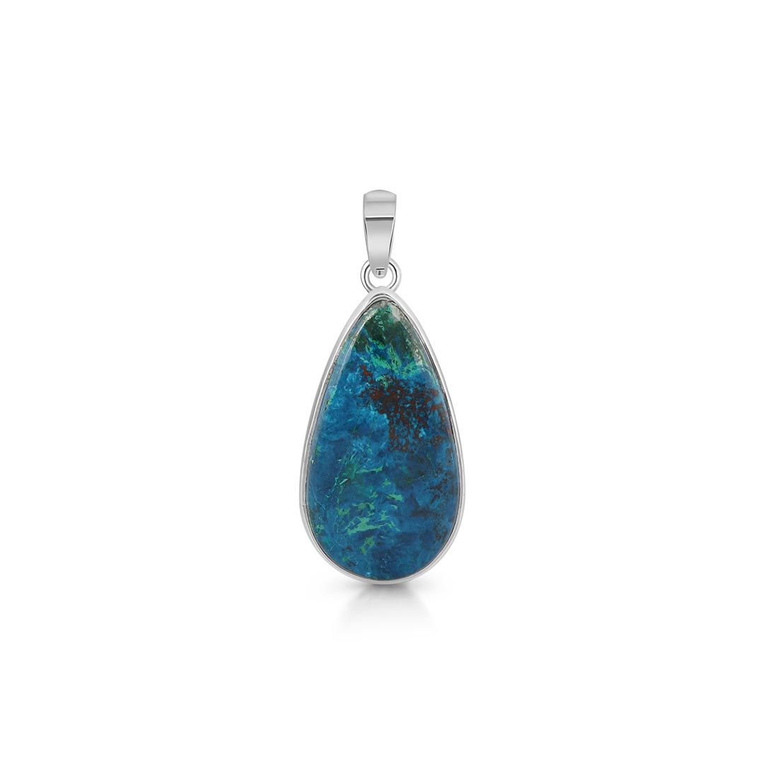 Premium Shattuckite Statement Pendant - STK-P-17