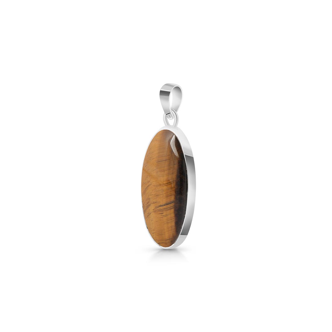 Premium Tiger Eye Pendant - TGE-P-15 | Stylish & Authentic