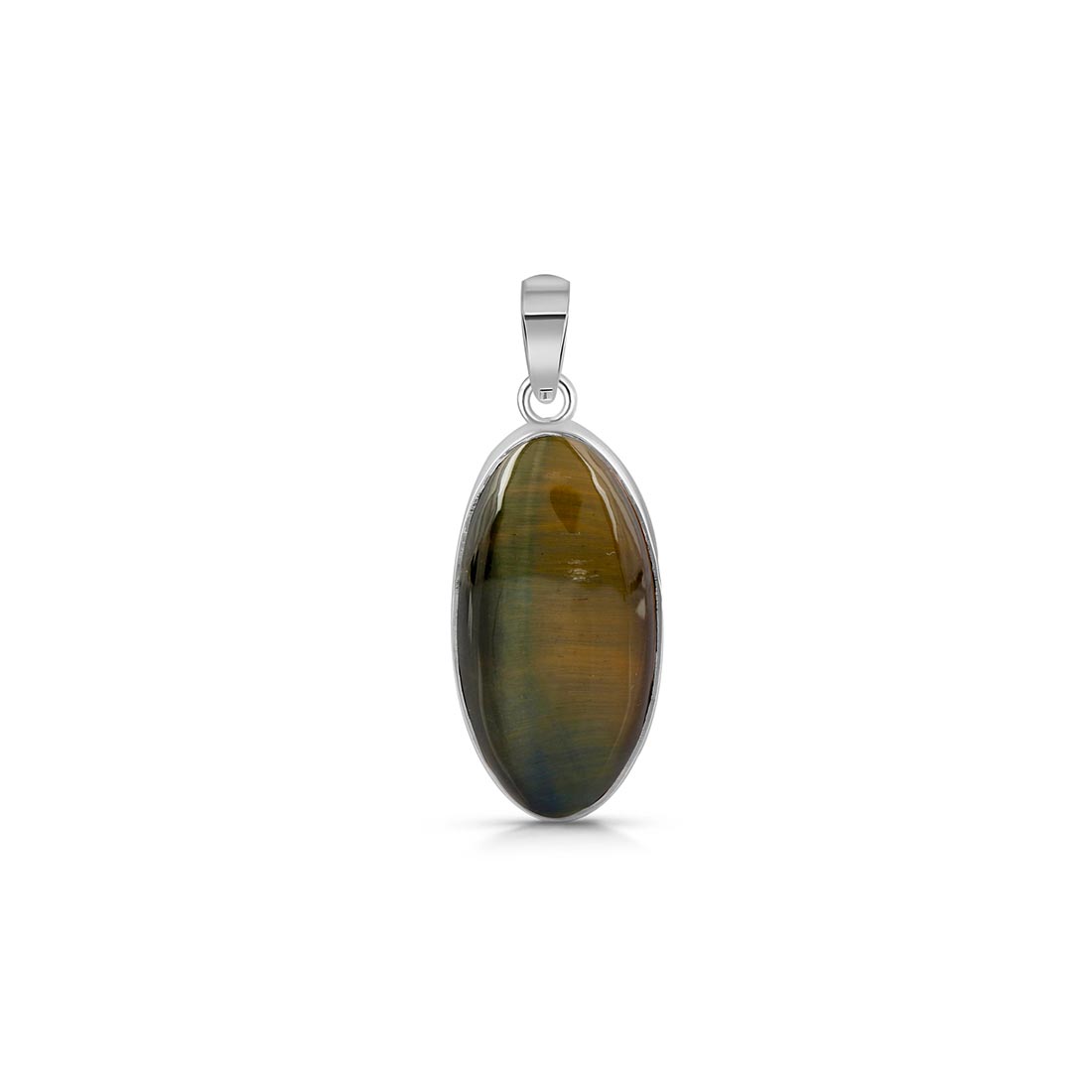 Premium Blue Tiger Eye Pendant - Ultimate Confidence Booster