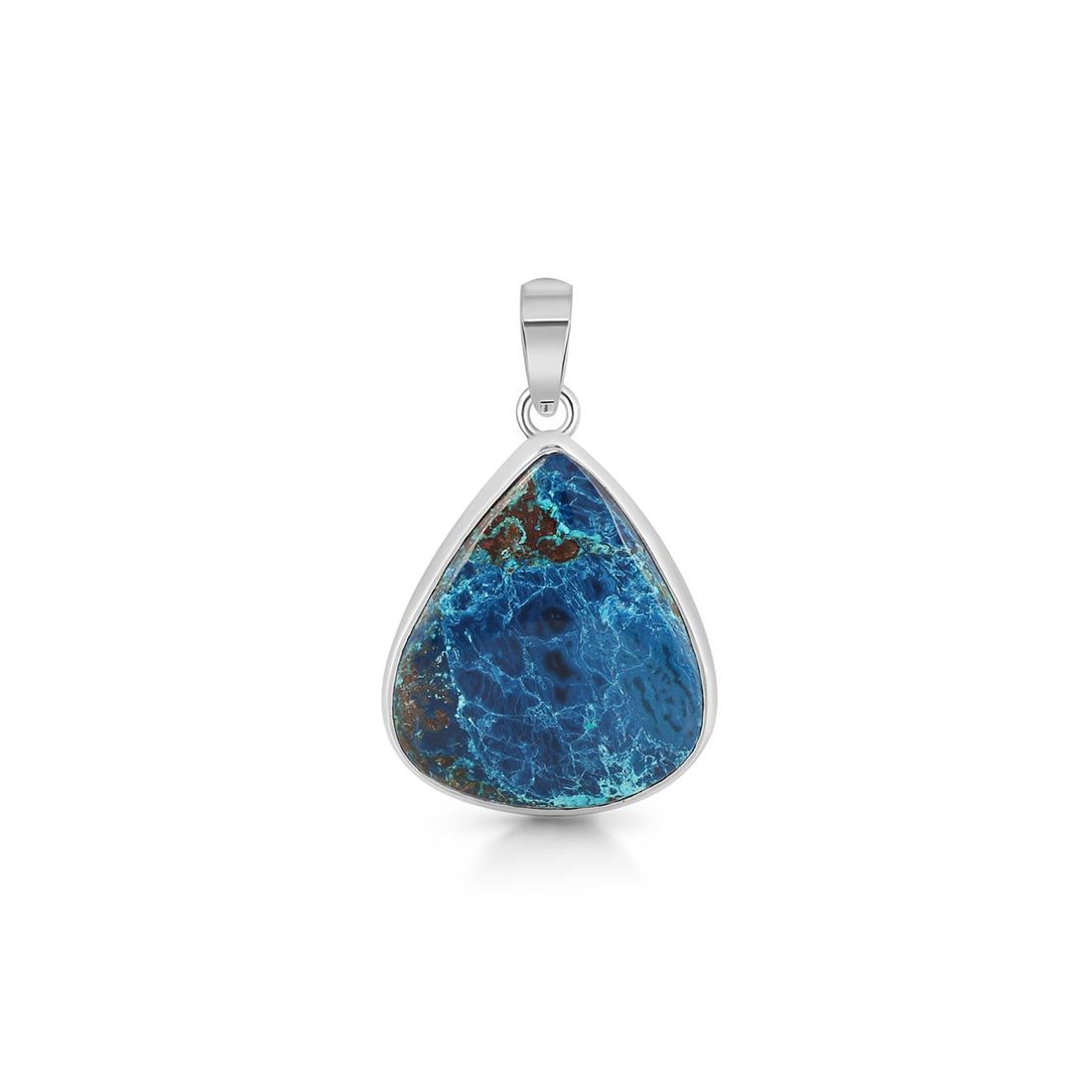 Premium Shattuckite Statement Pendant - STK-P-5