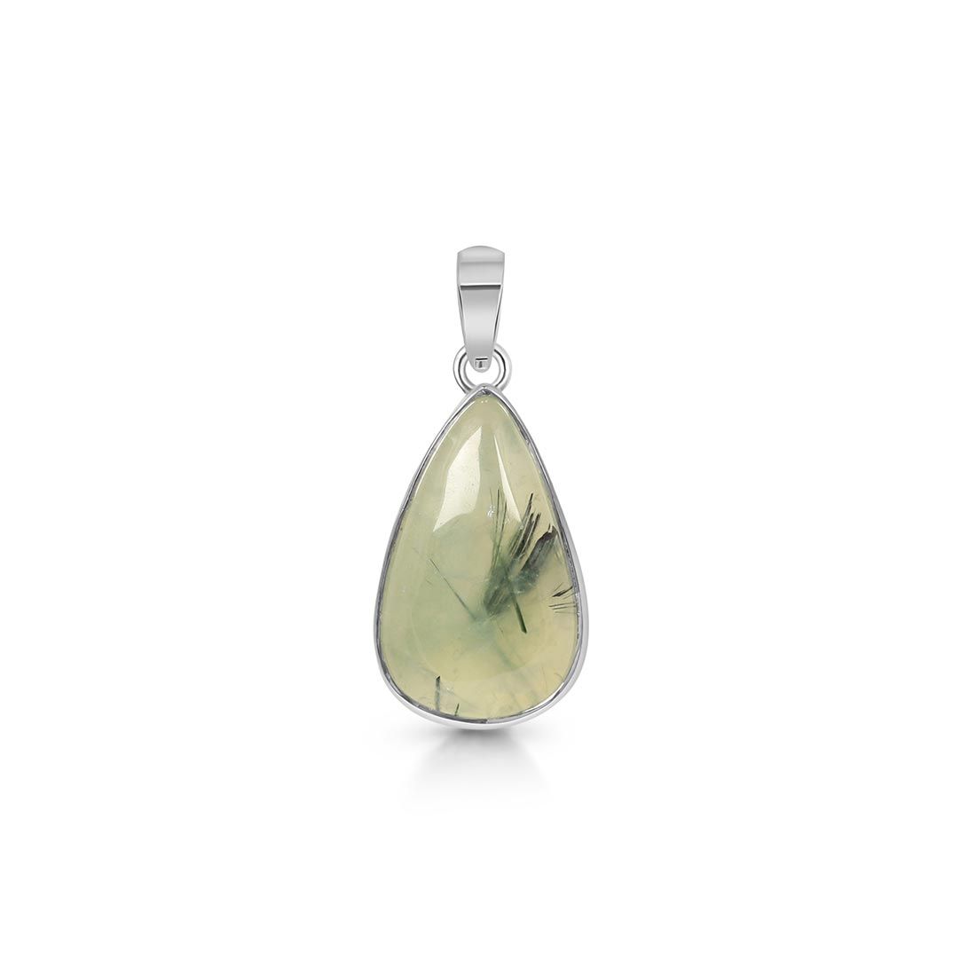 Premium Prehnite Pendant - Ultimate Statement Jewelry