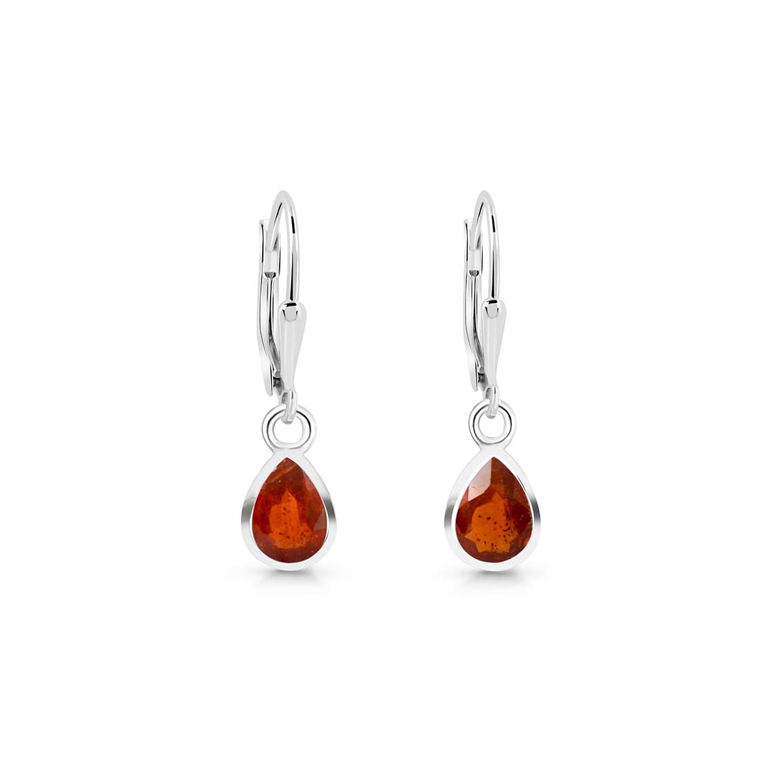 Premium Orange Kyanite Leverback Earrings - Ultimate Elegance (KYN-SE-1317-O)