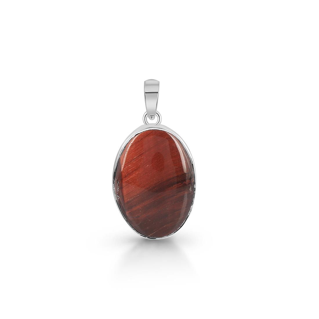 Premium Red Tiger Eye Pendant - Authentic Sagacia Statement Jewelry