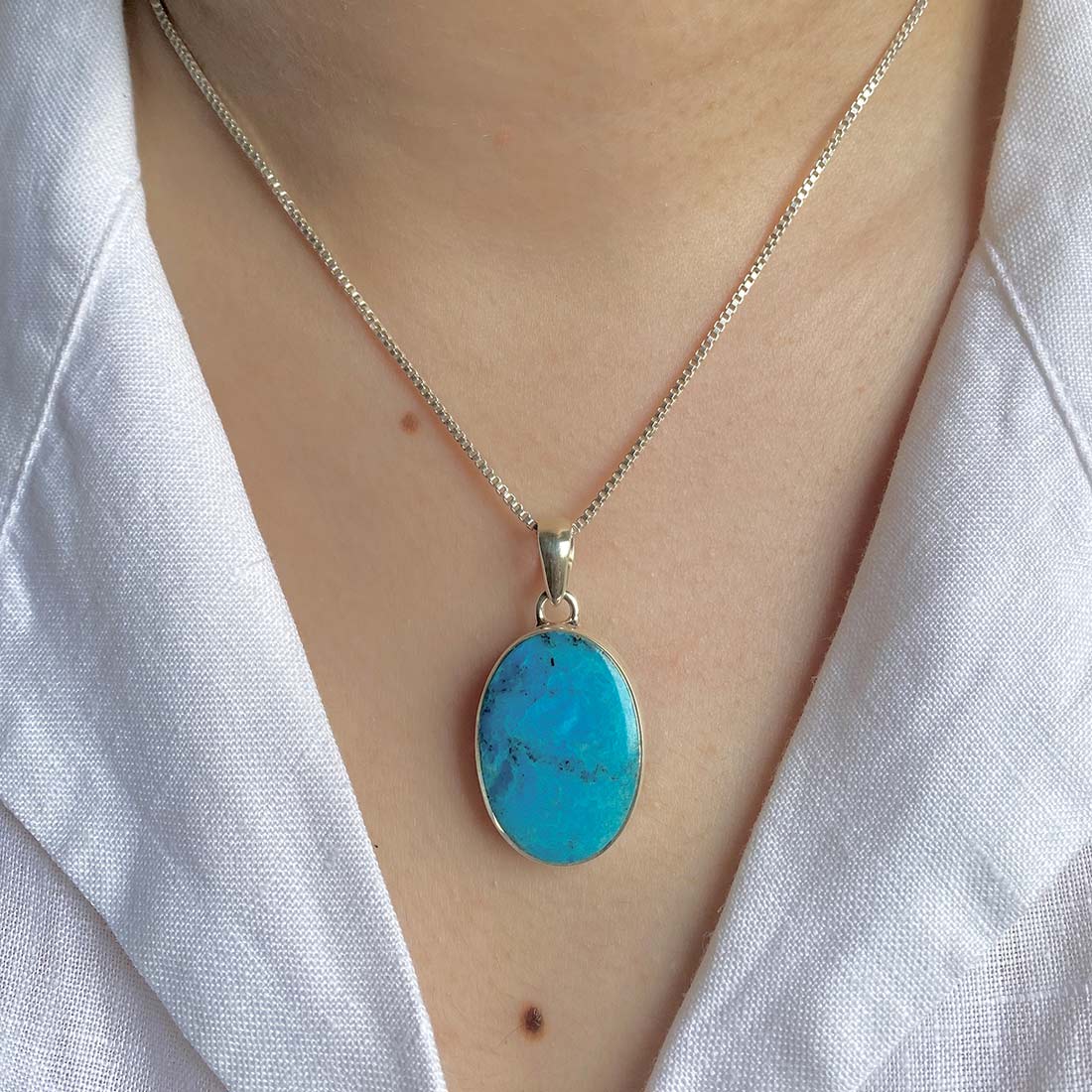 Premium Turquoise Statement Pendant - Ultimate Elegance