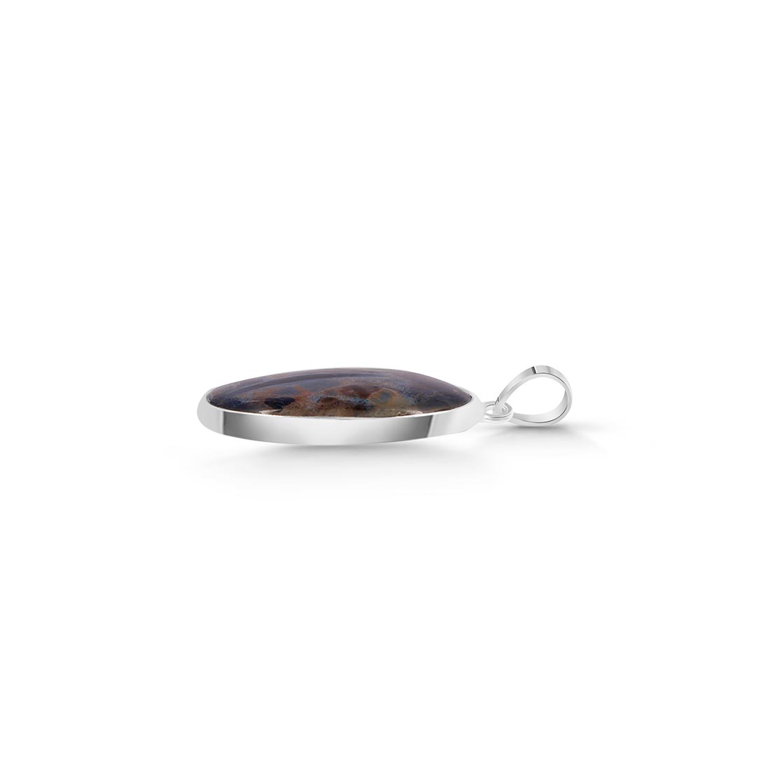 Premium Statement Pietersite Pendant - 925 Sterling Silver