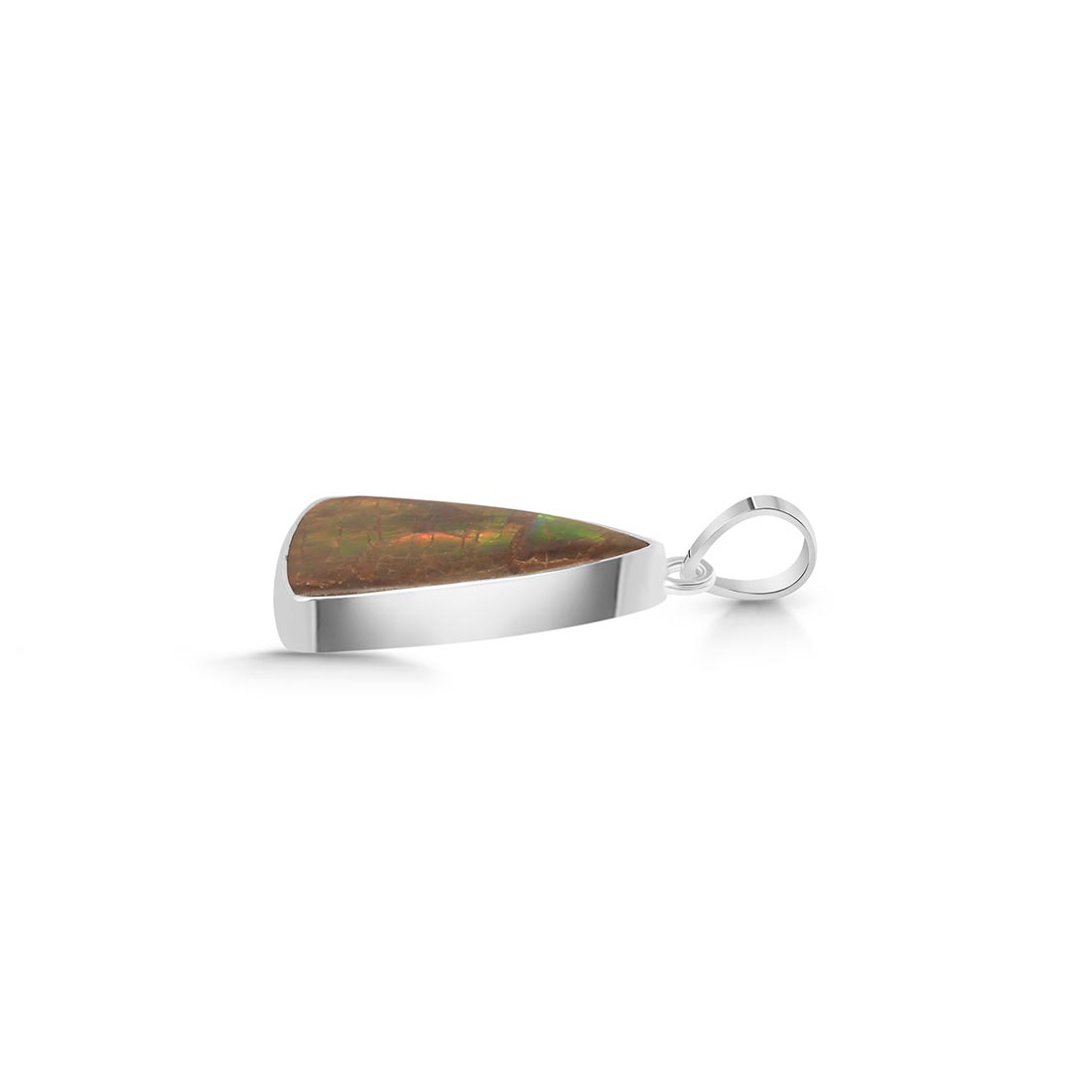 Premium Ammolite Pendant - Ultimate Elegance (AML-P-1)
