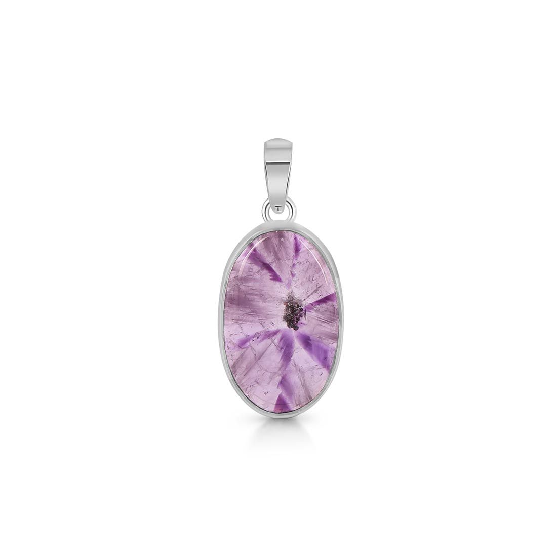 Premium Star Amethyst Pendant - Ultimate Elegance (STA-P-13)