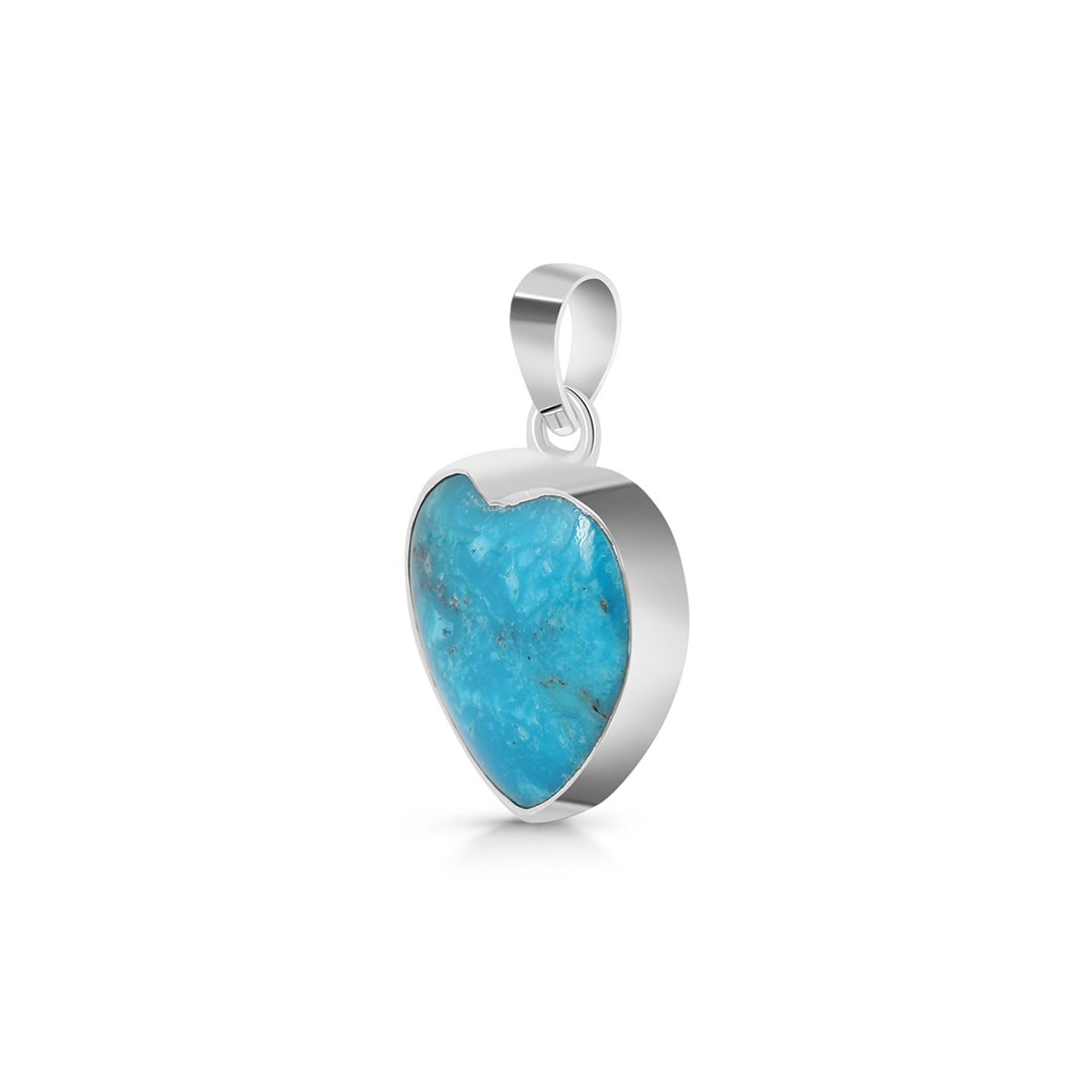 Premium Turquoise Heart Pendant - Ultimate Statement Jewelry