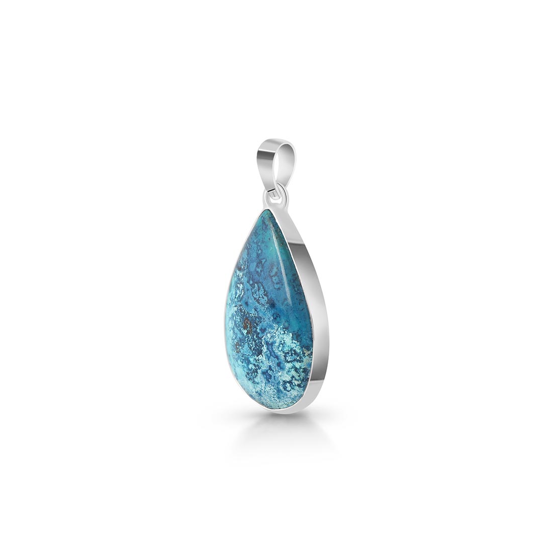 Premium Shattuckite Statement Pendant - STK-P-20