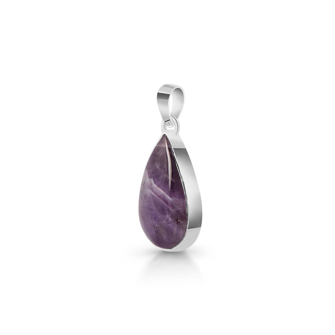 Premium Amethyst Lace Agate Pendant - Ultimate Statement Jewelry