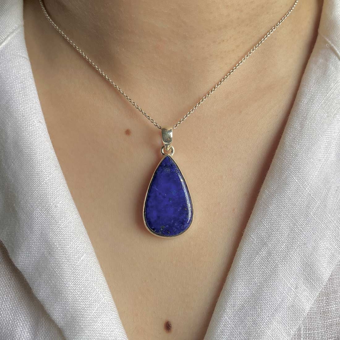 Premium Lapis Statement Pendant - LLP-P-37