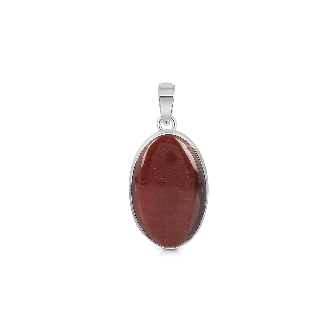 Premium Red Tiger Eye Pendant - Sagacia Statement Jewelry