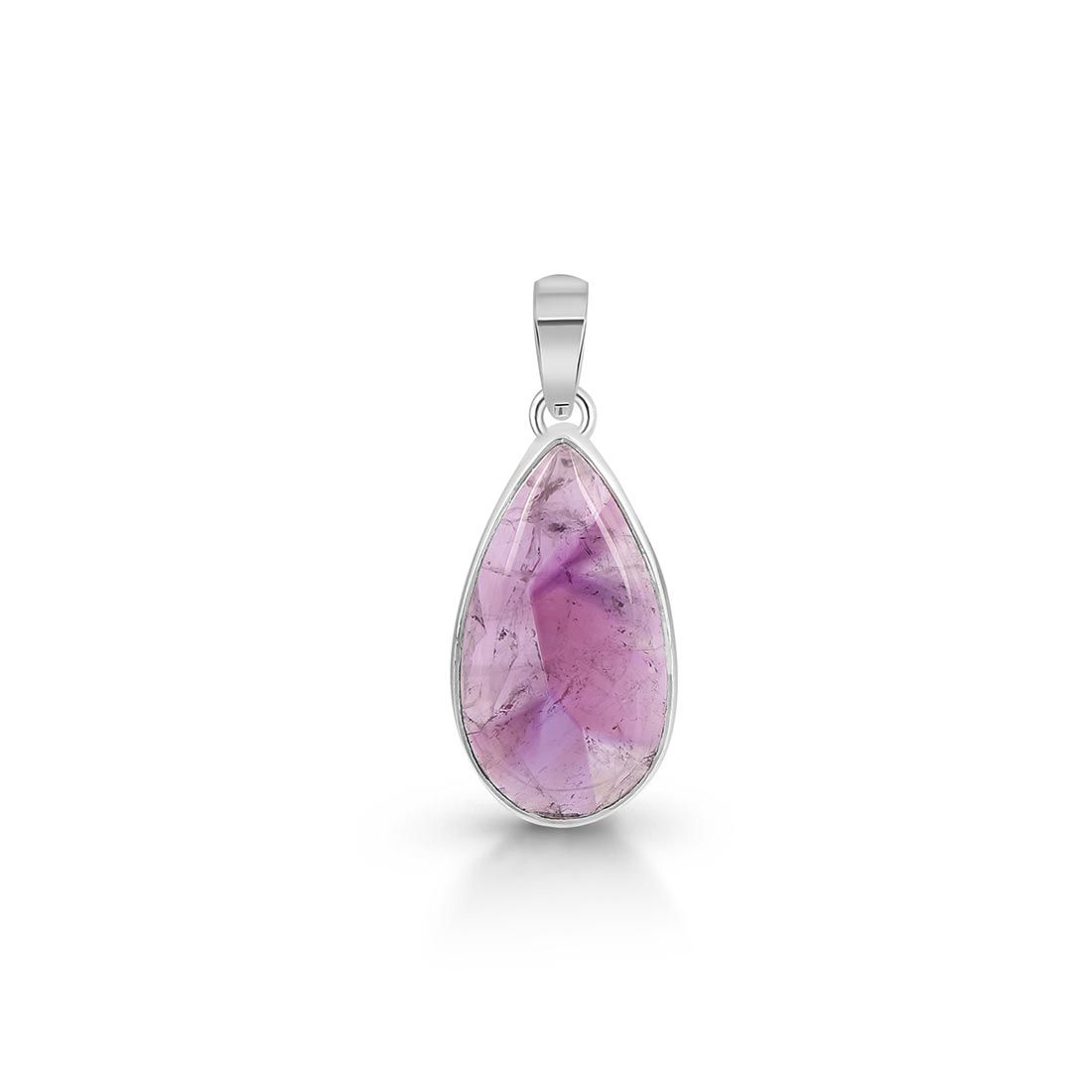 Premium Star Amethyst Pendant - Elegant 925 Sterling Silver Jewelry