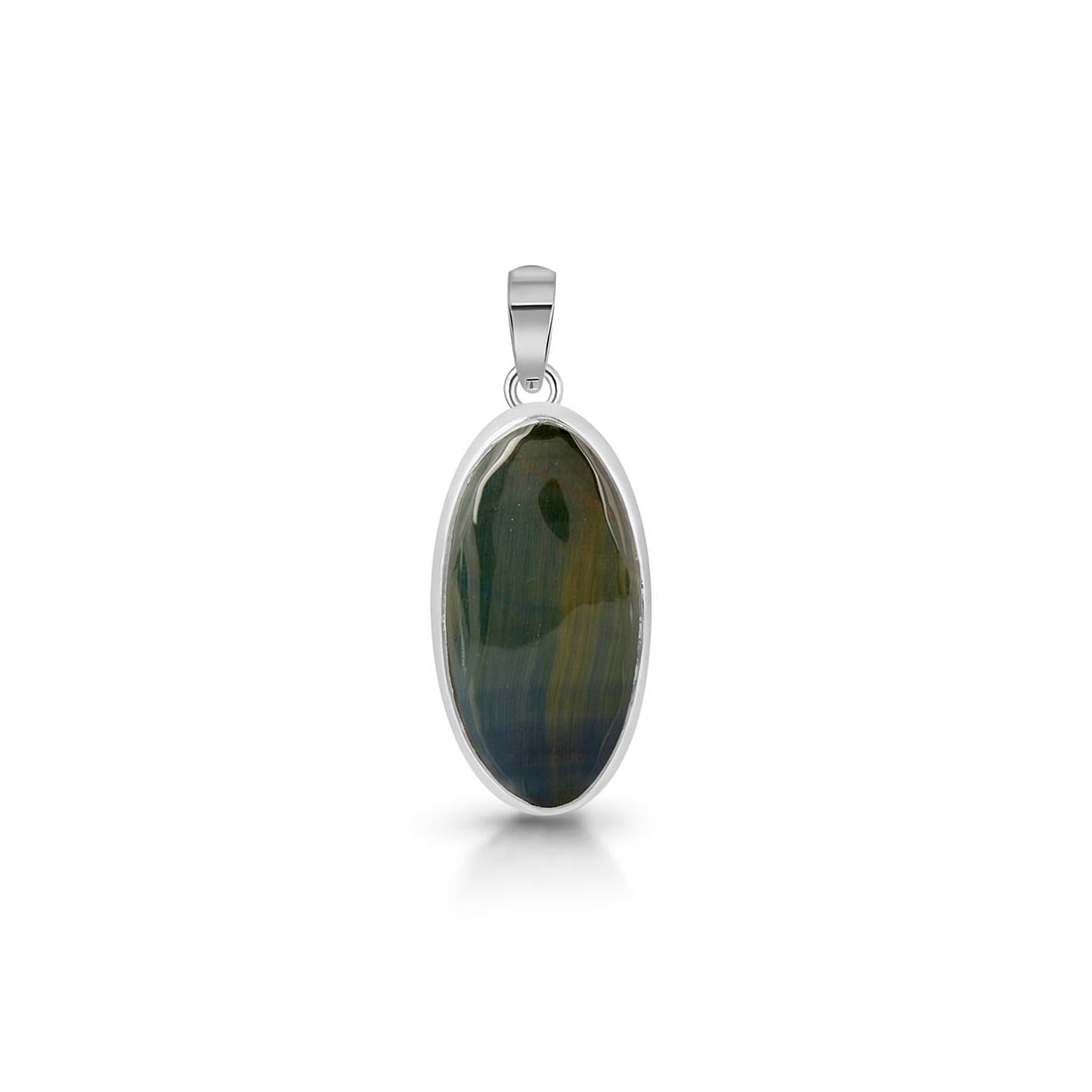 Premium Blue Tiger Eye Pendant - Ultimate Confidence Booster