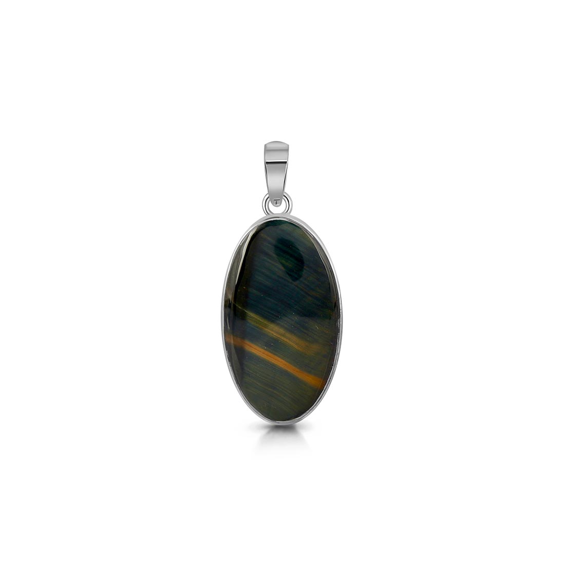 Premium Blue Tiger Eye Pendant - Ultimate Style & Confidence