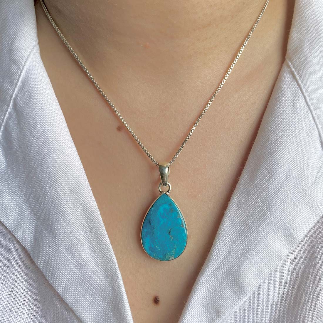 Premium Turquoise Statement Pendant - TRQ-P-4