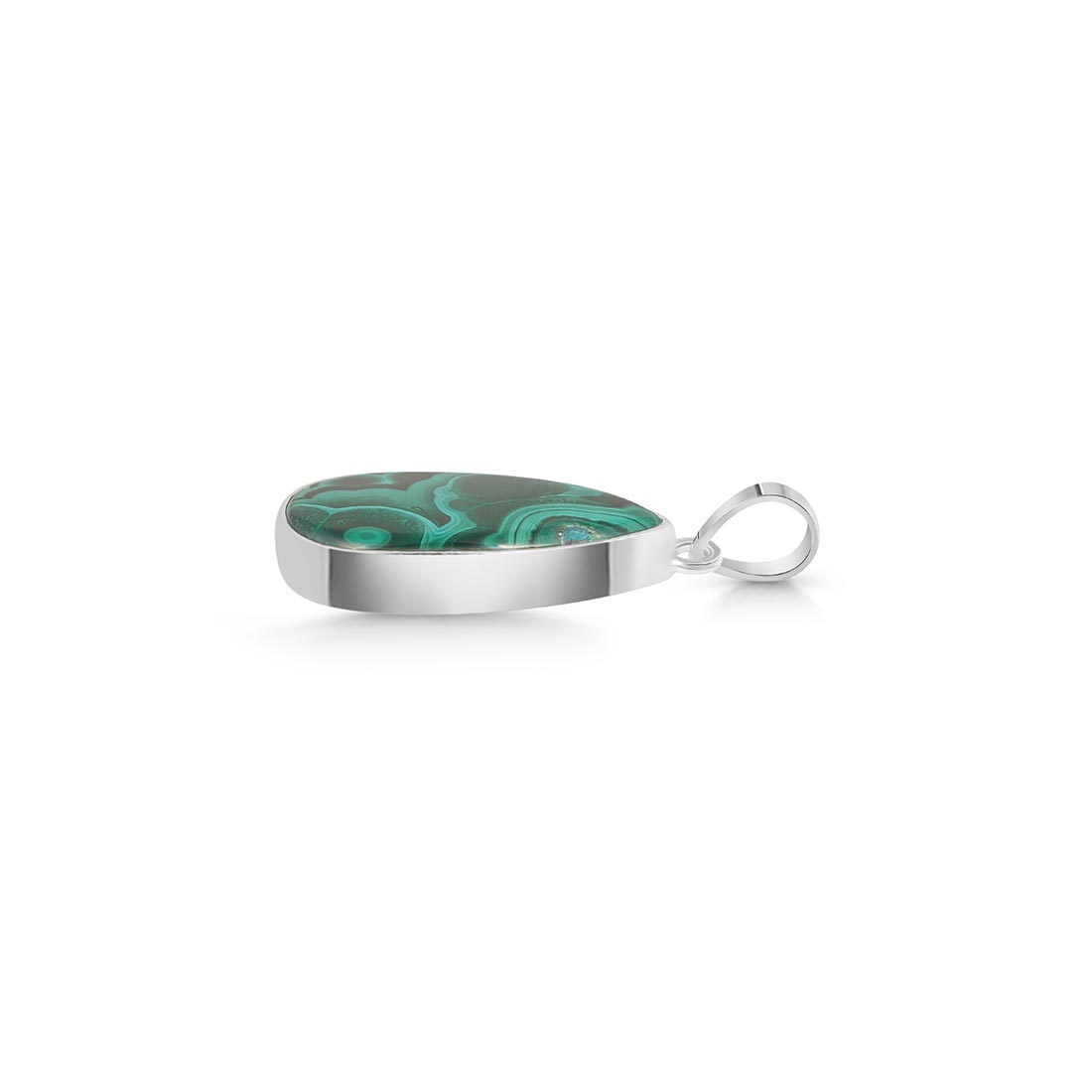Premium Malachite Pendant - Ultimate Statement Jewelry (MLC-P-21)