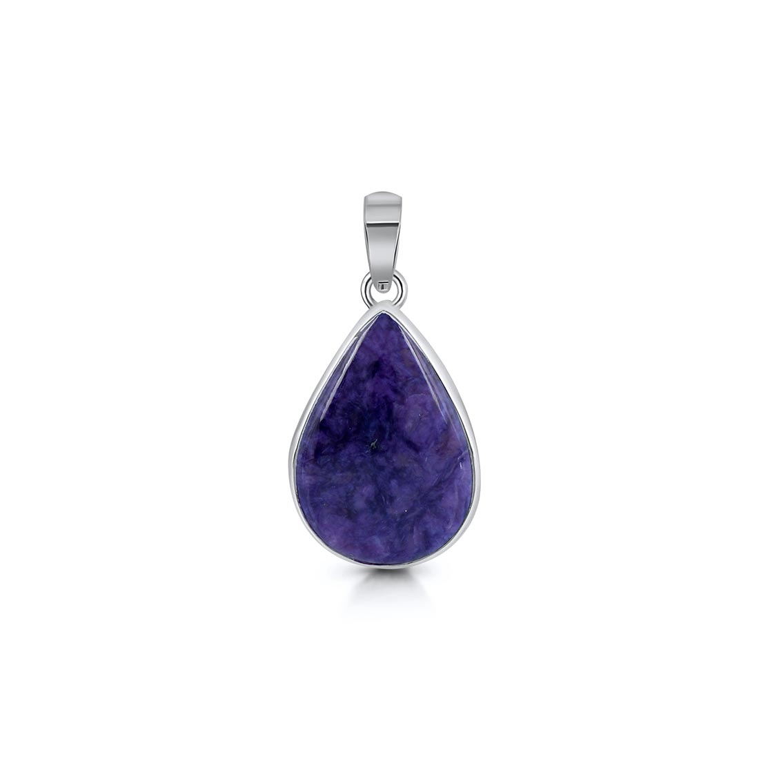 Premium Charoite Pendant - Elegant Purple Gemstone Jewelry (CHR-P-24)