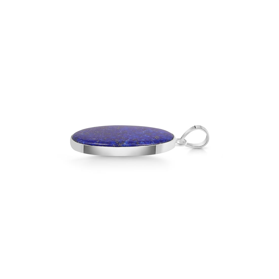 Premium Lapis Statement Pendant - Elegant 925 Sterling Silver (LLP-P-18)