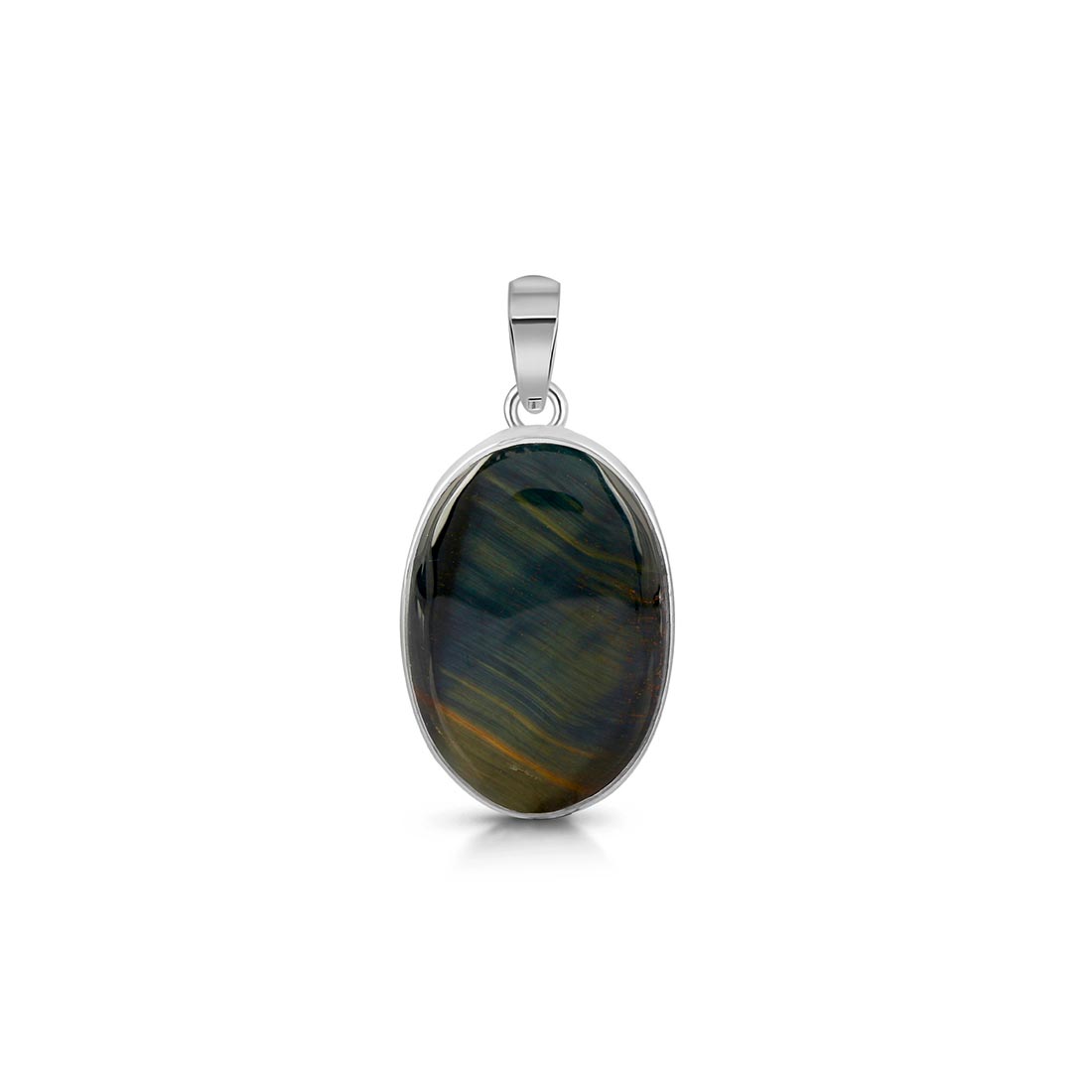 Premium Blue Tiger Eye Pendant - Ultimate Elegance (BTE-P-3)