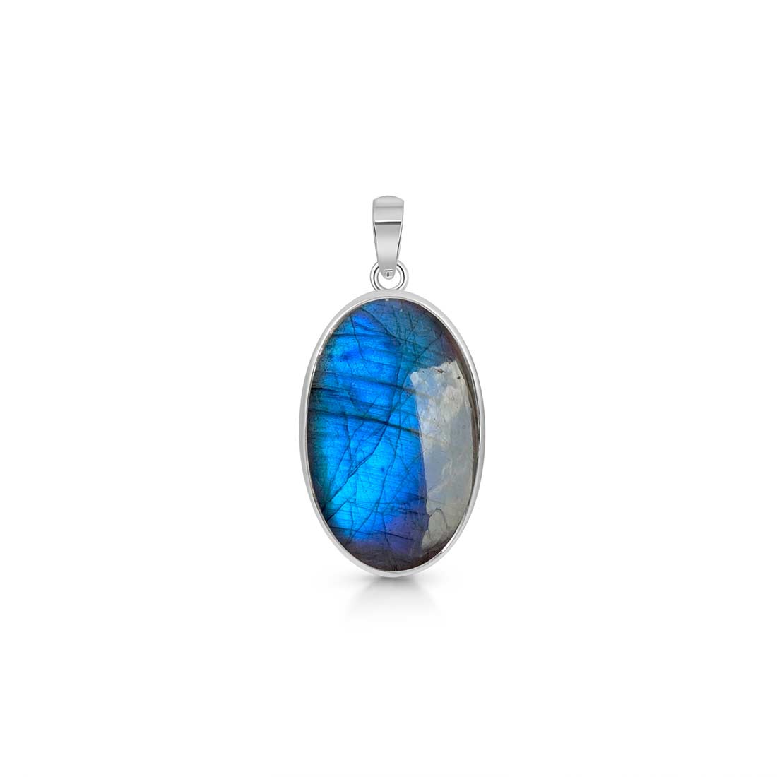 Premium Labradorite Statement Pendant - LBD-P-32