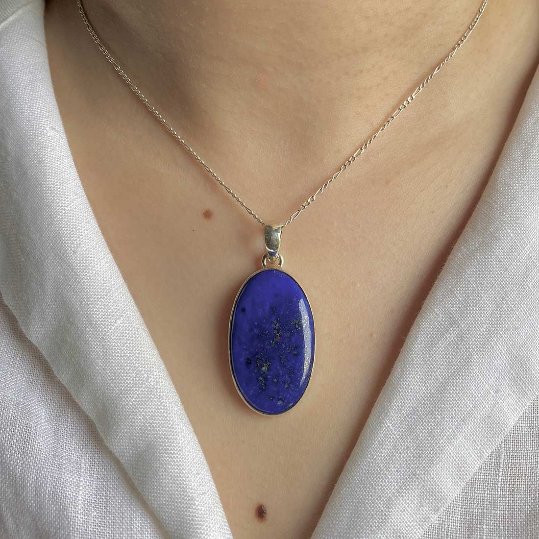 Premium Lapis Statement Pendant - LLP-P-21