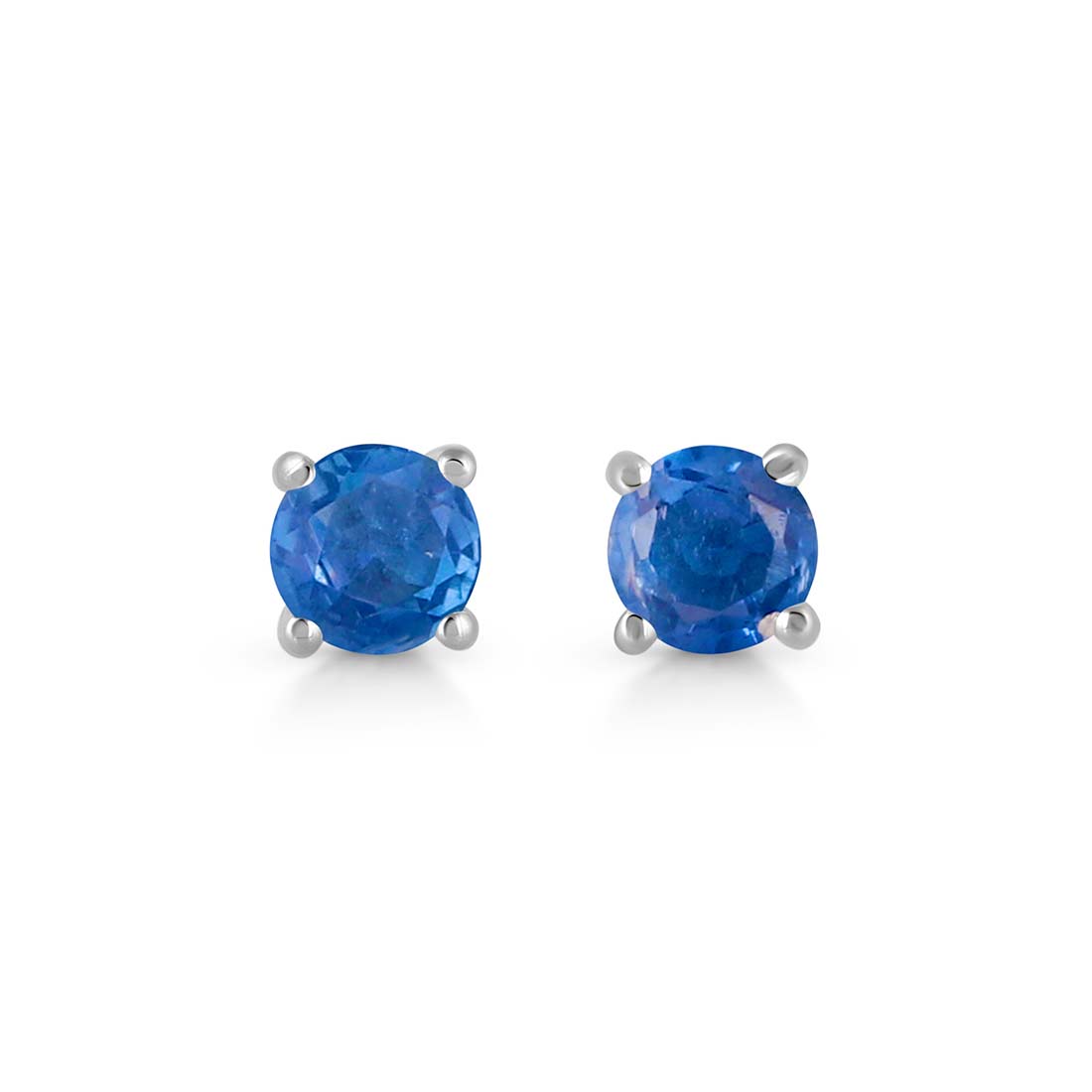 Premium Blue Kyanite Stud Earrings - Ultimate Elegance (KYN-SE-1023-B)