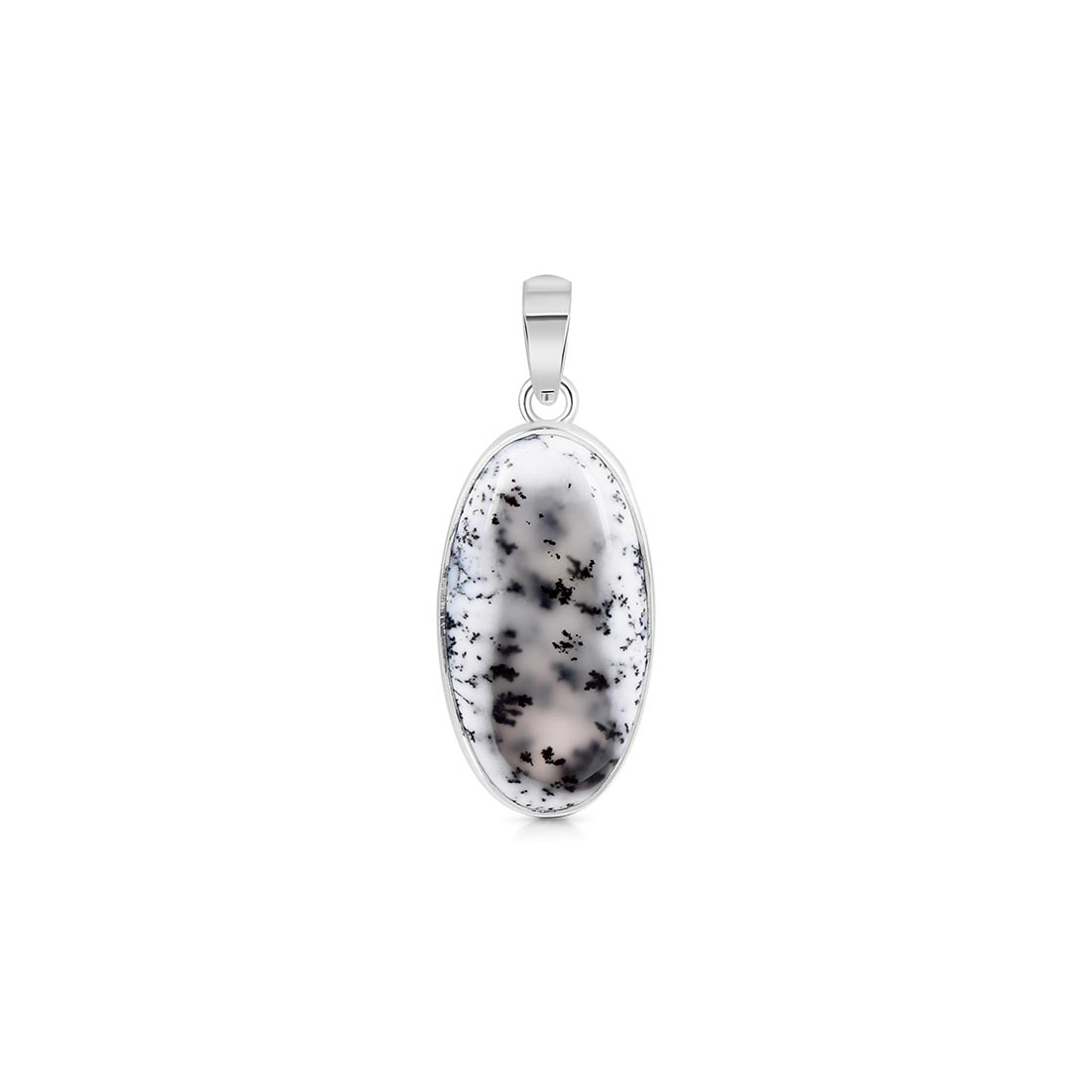 Premium Dendritic Agate Pendant - Ultimate Elegance (DDA-P-20)