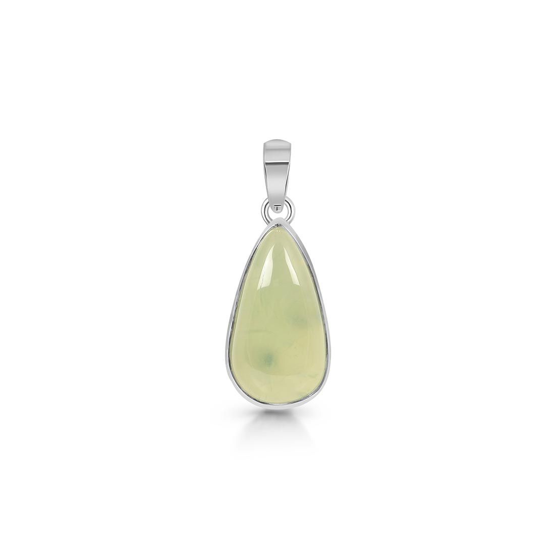 Premium Prehnite Pendant - Ultimate Elegance (PRN-P-1)