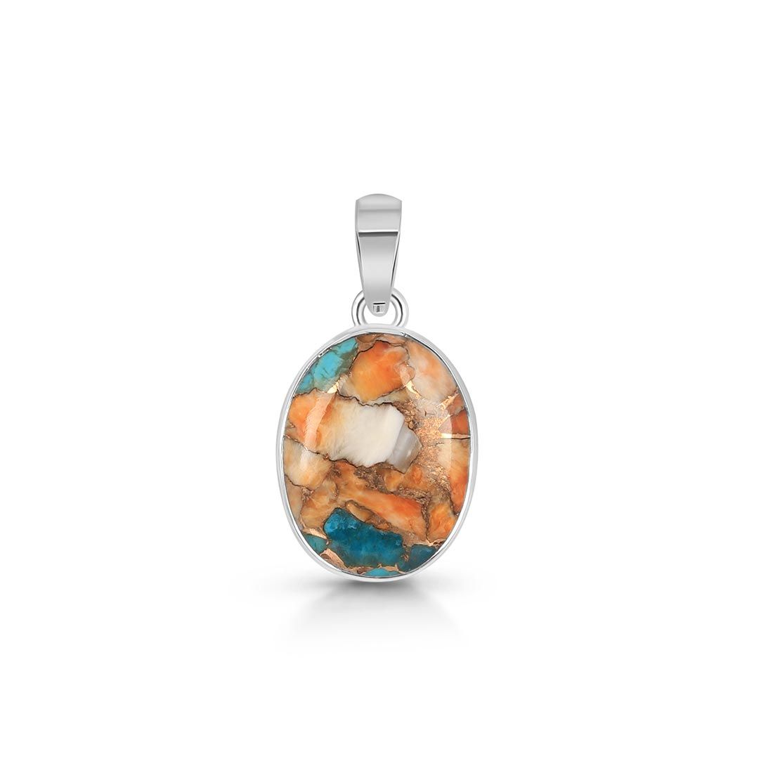 Premium Spiny Oyster Turquoise Pendant - Sagacia Jewelry